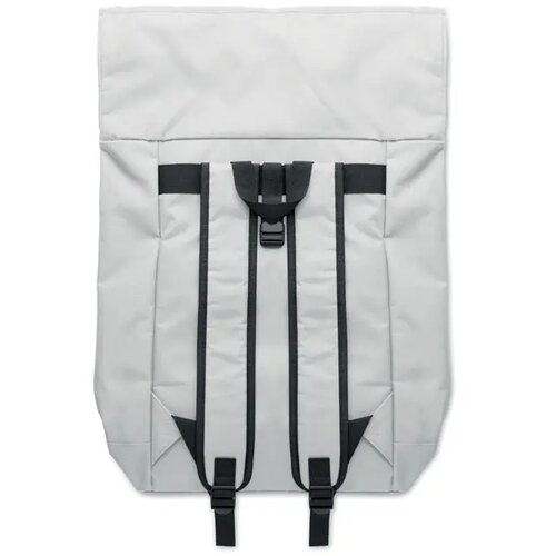 600d polyester rolltop rugzak Irea wit