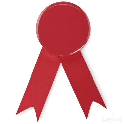 Speld met lint Lazo rood