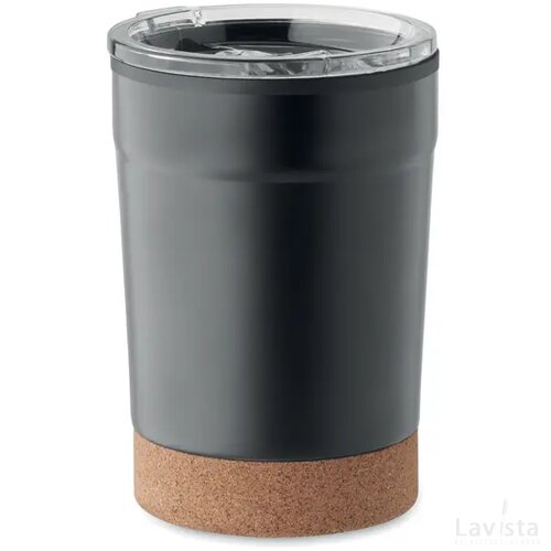 Dubbelwandige beker 300ml Nomu zwart