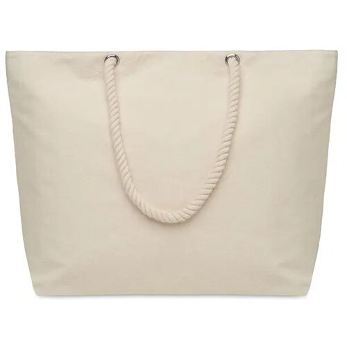 Strandtas koordhengsel 220gr/m² Mare beige