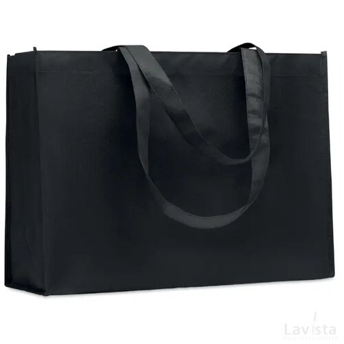 Rpet non-woven boodschappentas Kaimono zwart