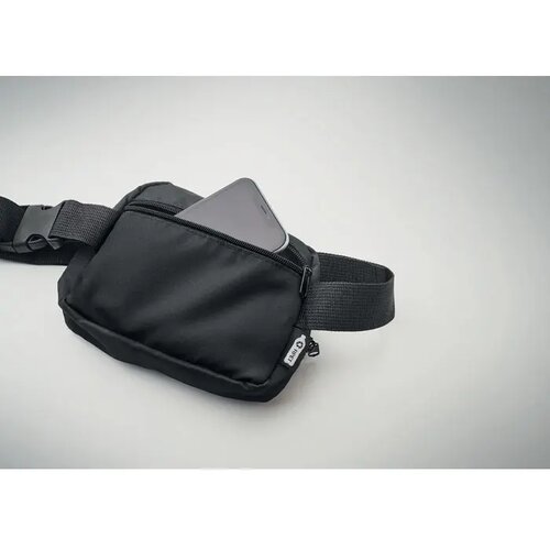 300d rpet polyester heuptas Toshi zwart