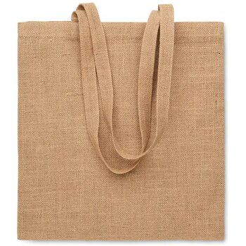 Jute boodschappentas Zolang beige