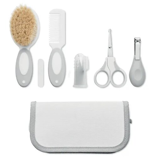6-delige baby verzorgingsset Baby wit