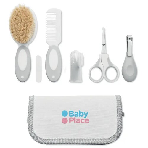 6-delige baby verzorgingsset Baby wit