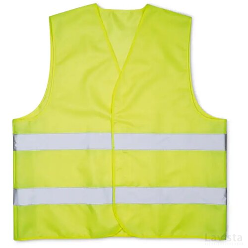 Veiligheidshesje polyester Visicoat geel
