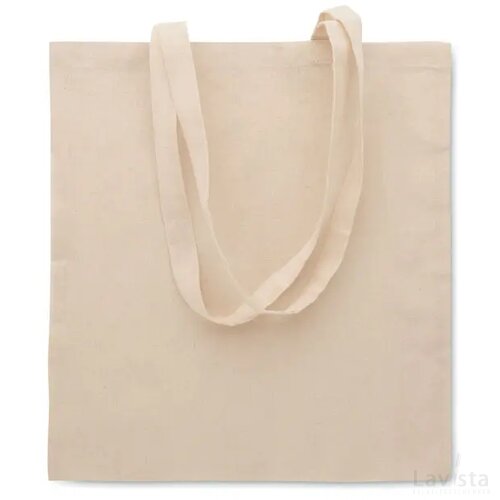 Boodschappentas polykatoen Shoppi beige