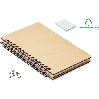 A5 berken growbook™ Savage hout