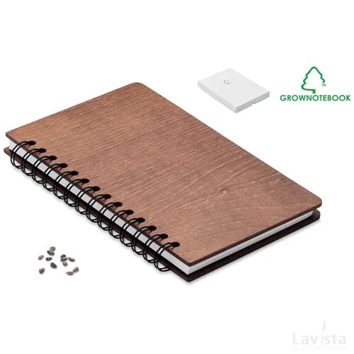 A5 berken growbook™ Savage bruin