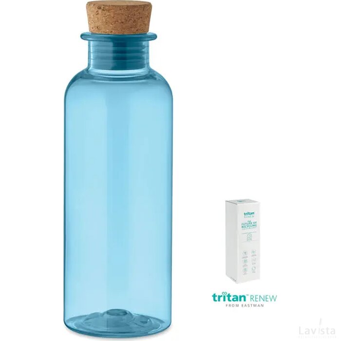 Tritan renew™ fles 500ml Ocean transparant blauw