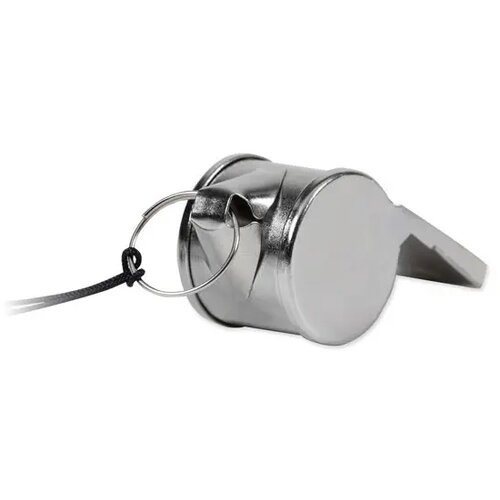 Metalen fluitje Xiula zilver