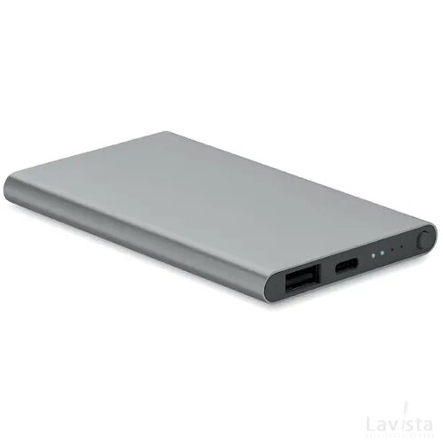 4000 mah power bank type c Powerflat c titanium
