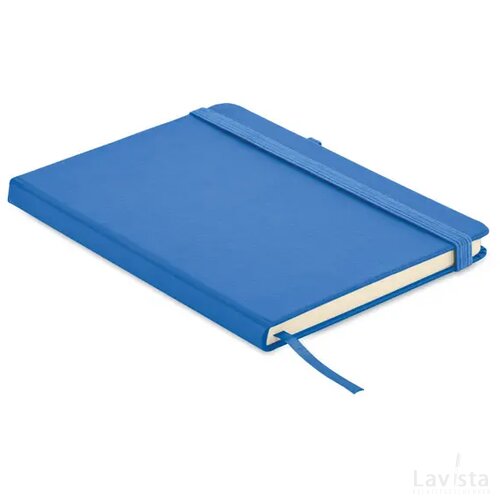 Gerecycled pu a5 notitieboek Arpu royal blauw