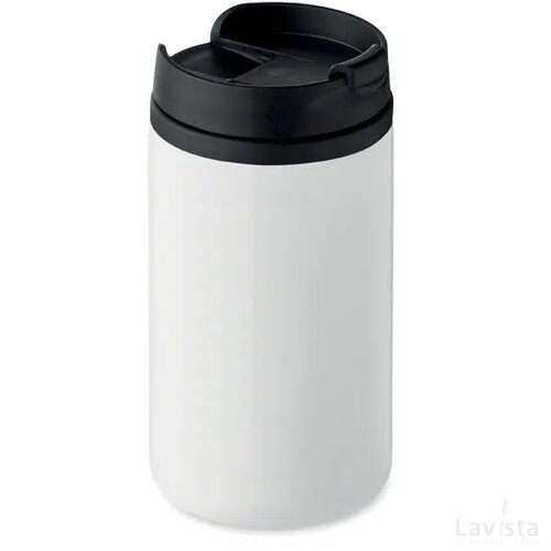 Dubbelwandige beker 250 ml Falun wit