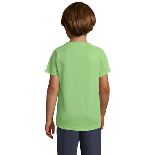 Sporty kinder t-shirt 140g Sporty kids apple green