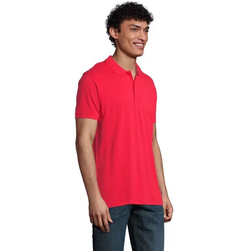 Planet heren polo 170g Planet men rood