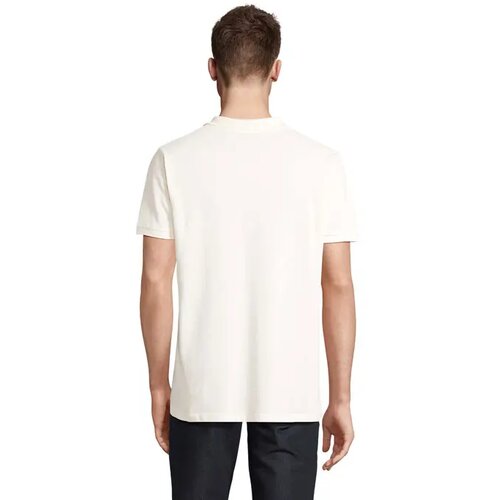 Planet heren polo 170g Planet men white off