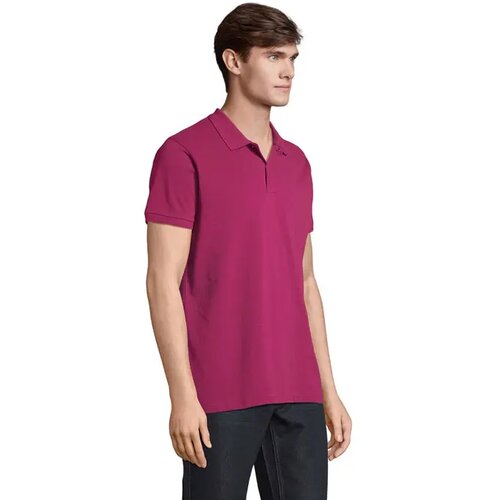 Planet heren polo 170g Planet men astraal paars