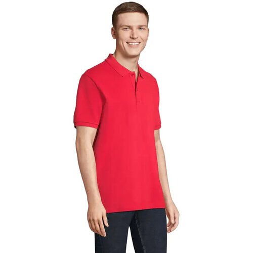 Pegase polo bio 210g Pegase helder rood