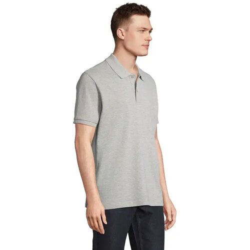 Pegase polo bio 210g Pegase grey melange