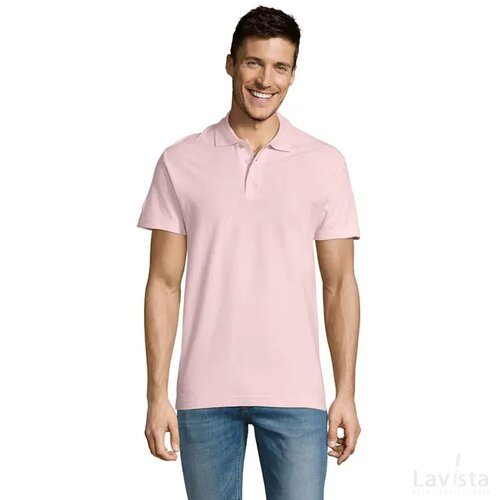 Summer ii heren polo 170g Summer ii pink