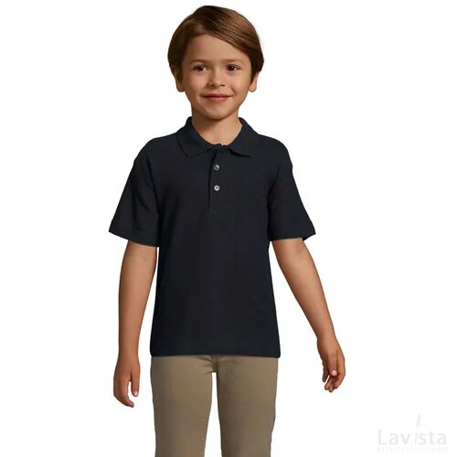 Summer ii kids polo 170g Summer ii kids marine