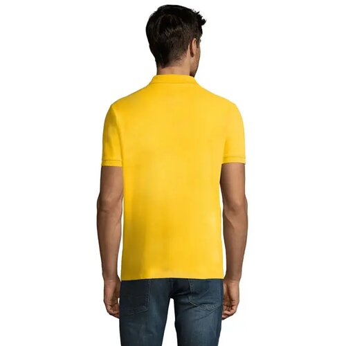 Perfect heren polo 180g Perfect men goud