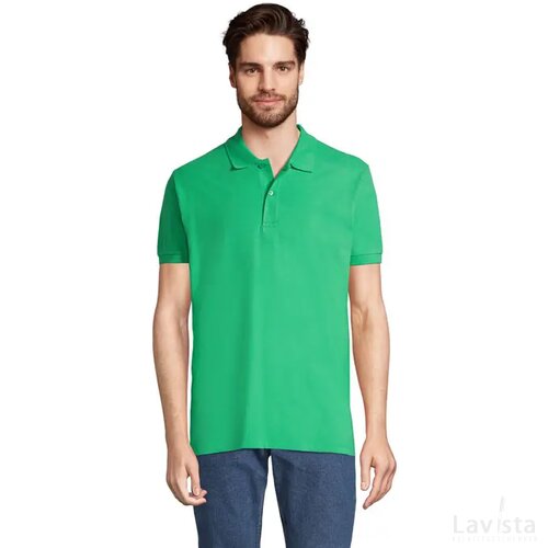 Perfect heren polo 180g Perfect men lente groen