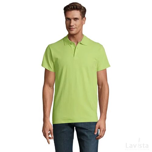 Spring ii heren polo 210g Spring ii apple green