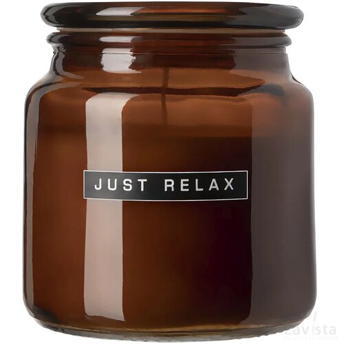 Wellmark Let 's Get Cozy 650 g geurkaars - cederhoutgeur Geel
