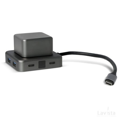 Xoopar GRS Cubbi Hub donker grijs