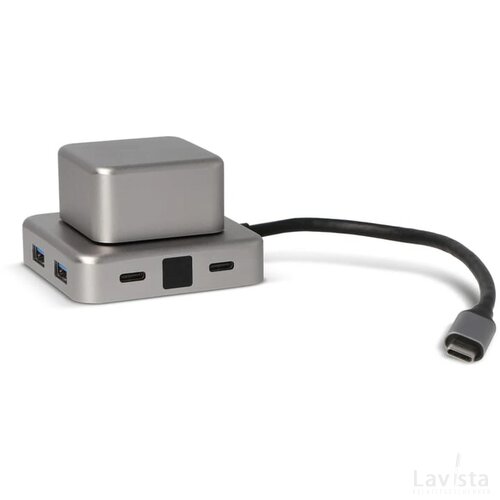 Xoopar GRS Cubbi Hub licht grijs