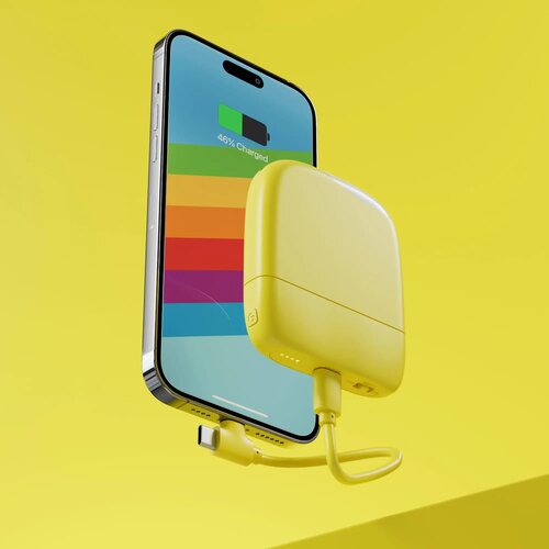 Xoopar ICE P powerbank Geel