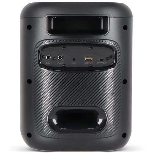 Muse Party Speaker met Microfoon Zwart