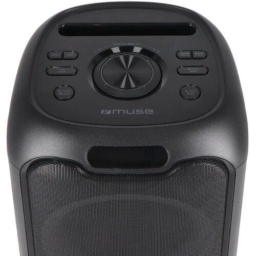 Muse Party Speaker met Microfoon Zwart