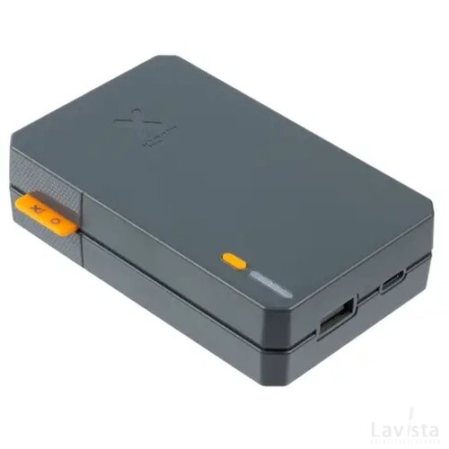 Xtorm Essential Powerbank 10.000mAh grijs - blauw