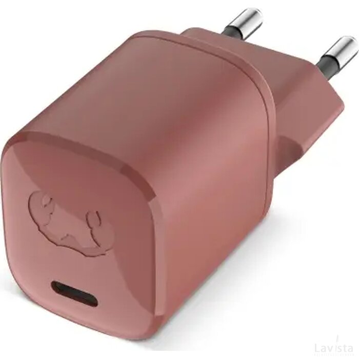 2WC20 I Fresh & Rebel USB-C Mini Charger USB-C PD // 20W licht rood