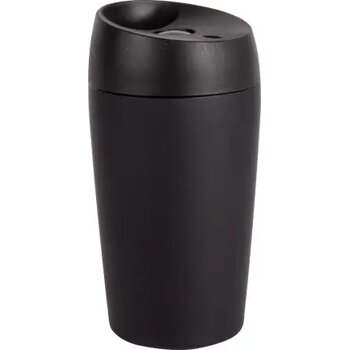 Sagaform Loke dubbelwandige mok met rubberen Coating 240ml zwart