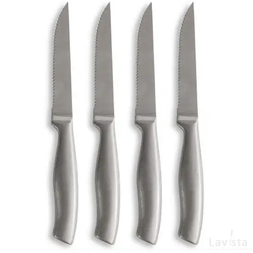 Sagaform Fredde BBQ messen set van 4 zilver
