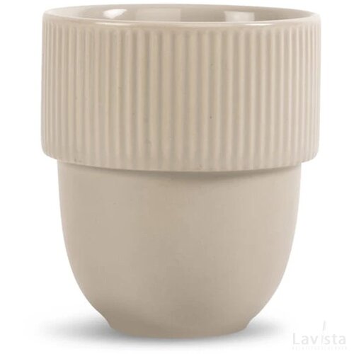 Sagaform Inka beker 270ml licht grijs