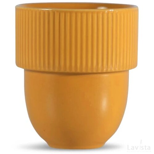 Sagaform Inka beker 270ml geel
