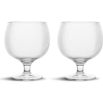 Billi wijnglas set van 2 transparant