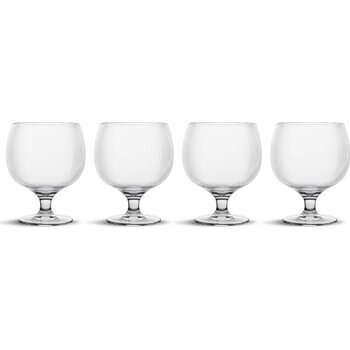 Billi wijnglas set van 4 transparant