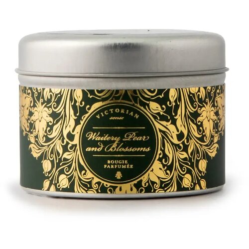 Victorian Sense Tinbox Waitery Pear & Blossoms geurkaars