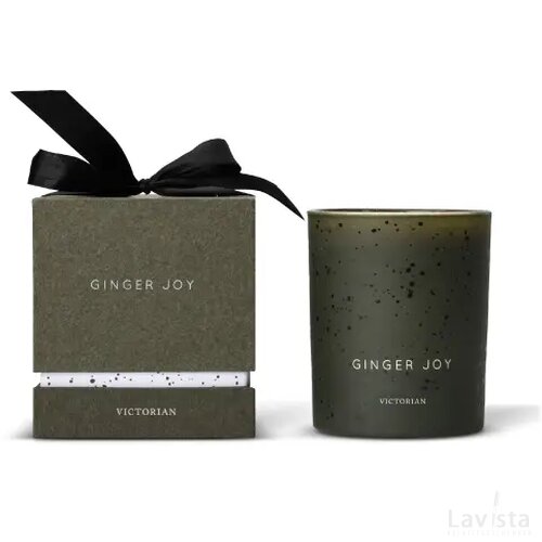 Victorian Ginger Joy kaars groen