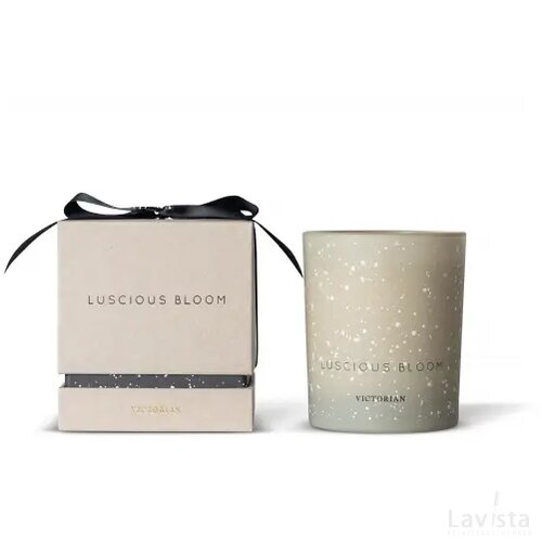 Victorian Luscious Bloom kaars wit