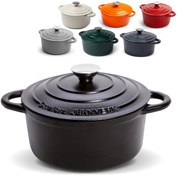 Orrefors Jernverk geëmailleerde braadpan (2.8L) Zwart Orrefors Jernverk geëmailleerde braadpan (2.8L) Zwart
