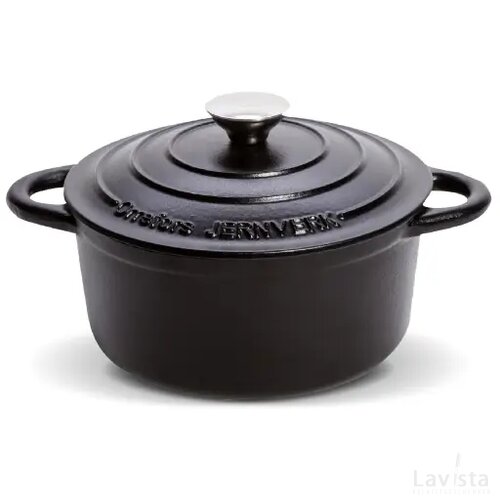 Orrefors Jernverk geëmailleerde braadpan 2.8L zwart