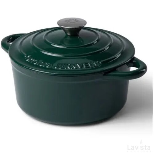 Orrefors Jernverk geëmailleerde braadpan 2.8L groen