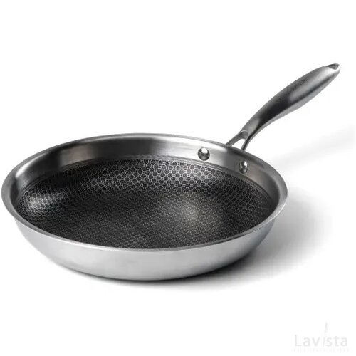 Orrefors Jernverk RVS koekenpan 28cm staal zilver